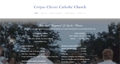 Desktop Screenshot of corpuschristisc.org